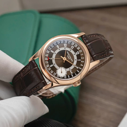 Patek Philippe Calatrava 37mm Chocolatte Dial - Ref 6000R-001