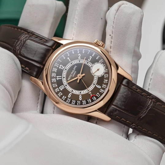 Patek Philippe Calatrava 37mm Chocolatte Dial - Ref 6000R-001