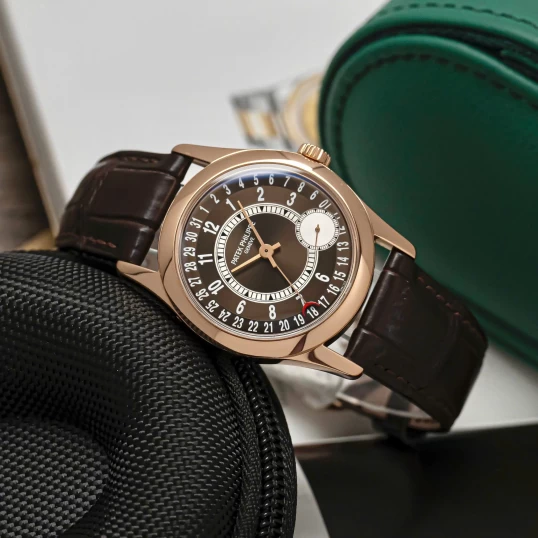 Patek Philippe Calatrava 37mm Chocolatte Dial - Ref 6000R-001