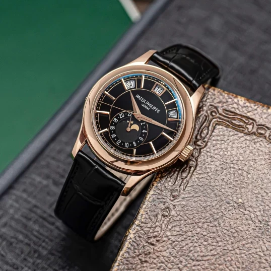 Patek Philippe Complications Annual Calendar 5205R-010 Black Dial