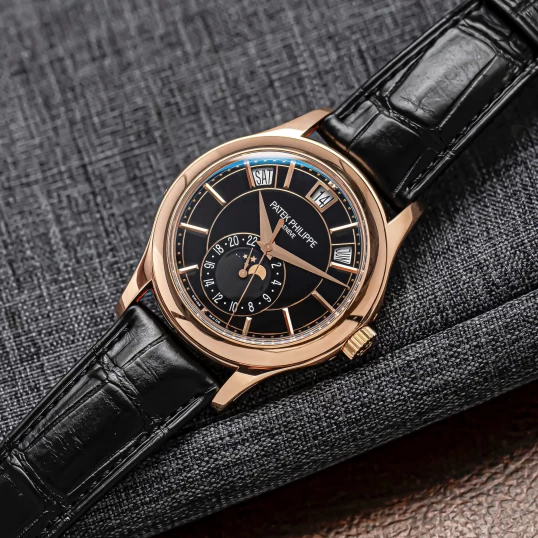 Patek Philippe Complications Annual Calendar 5205R-010 Black Dial