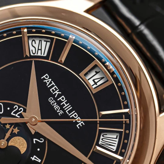 Patek Philippe Complications Annual Calendar 5205R-010 Black Dial