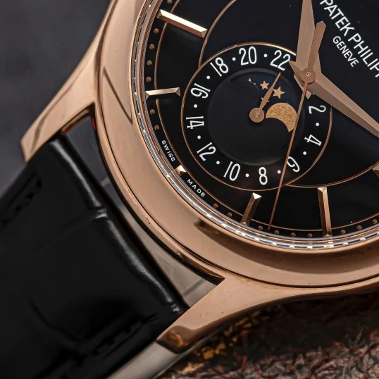 Patek Philippe Complications Annual Calendar 5205R-010 Black Dial