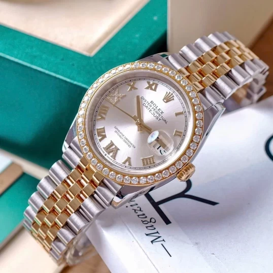 Rolex Oyster Perpetual Datejust 36 Ref. 126233 – Mặt số màu bạc