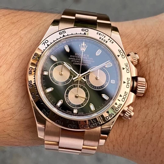 Rolex Cosmograph Daytona 40mm 116505-0008 Everose Gold