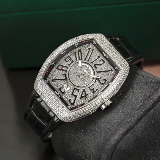 Franck Muller V41 Full Kim Cương Tự Nhiên Fullbox
