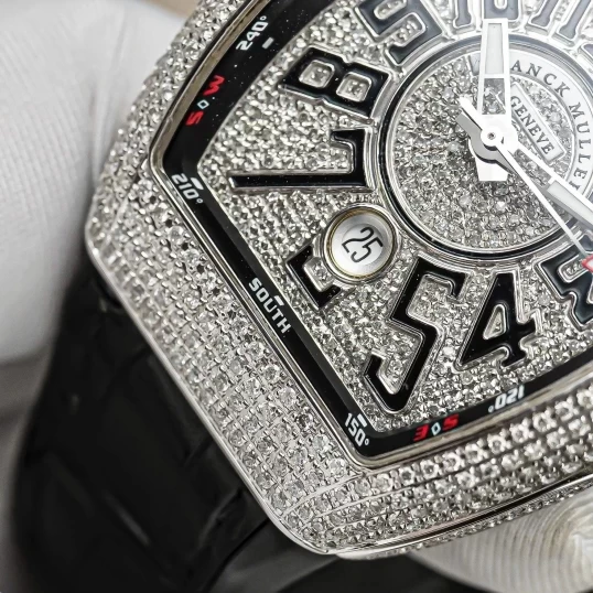 Franck Muller V41 Full Kim Cương Tự Nhiên Fullbox