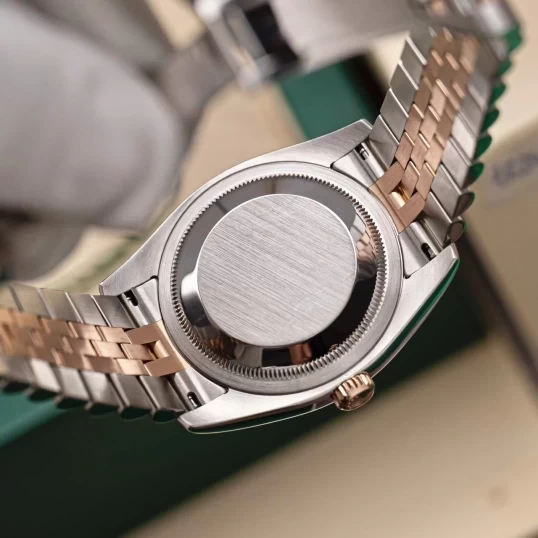 Rolex Oyster Perpetual Datejust 36mm 116231 – Mặt men trắng cọc số kim cương