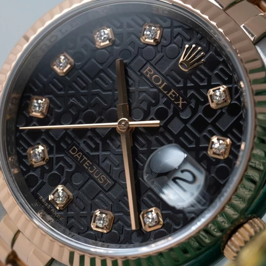 Rolex Oyster Perpetual Datejust 36mm 116231 – Mặt số vi tính đen