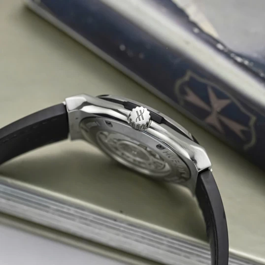 Hublot Classic Fusion Titanium 42mm Custom Full Diamonds Pave Ref. 542.NX.8970.LR