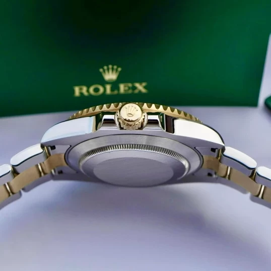 Rolex Submariner Date 40mm Rolesor Yellow Gold Black Dial – Ref. 116613LN