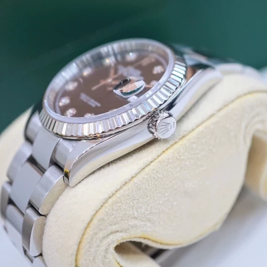 Rolex Oyster Perpetual Datejust 36 Ref. 126234 – Black Dial Diamond