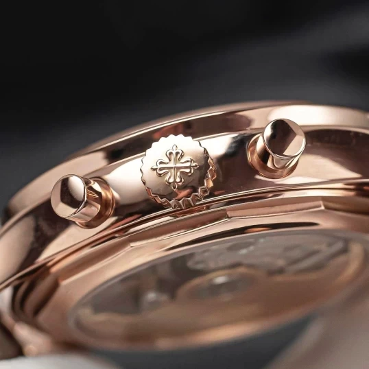 Patek Philippe Complications Rose Gold Annual Calendar Chronograph 5960R–5961R