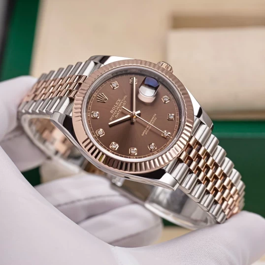 Rolex Oyster Perpetual Datejust 41 126331 Chocolate Diamond Dial – Fullbox 2023