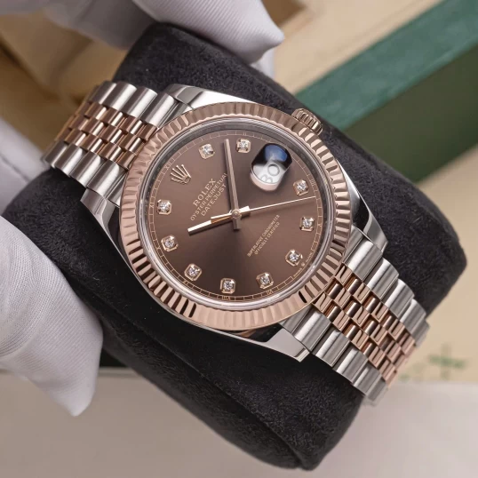 Rolex Oyster Perpetual Datejust 41 126331 Chocolate Diamond Dial – Fullbox 2023
