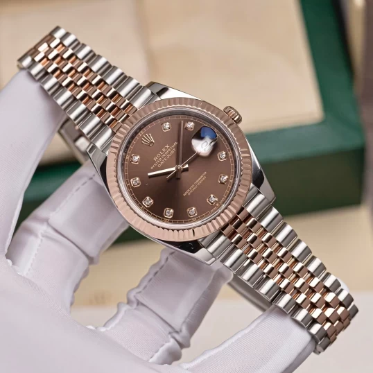 Rolex Oyster Perpetual Datejust 41 126331 Chocolate Diamond Dial – Fullbox 2023