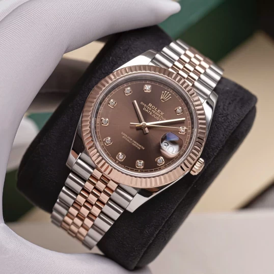 Rolex Oyster Perpetual Datejust 41 126331 Chocolate Diamond Dial – Fullbox 2023