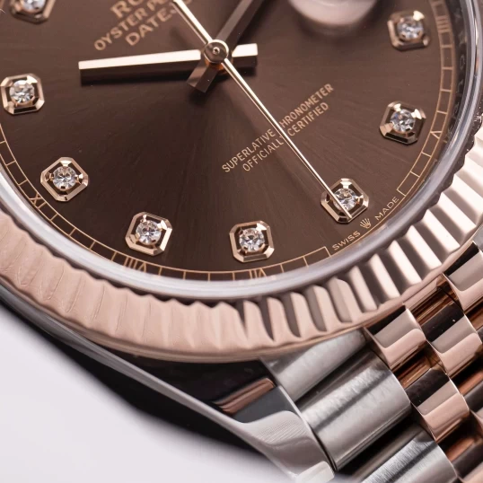 Rolex Oyster Perpetual Datejust 41 126331 Chocolate Diamond Dial – Fullbox 2023