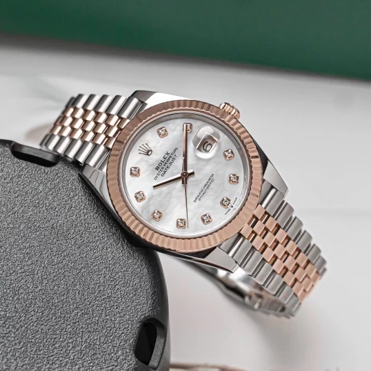 Rolex Oyster Perpetual Datejust 41mm Ref. 126331 MOP Diamond Dial