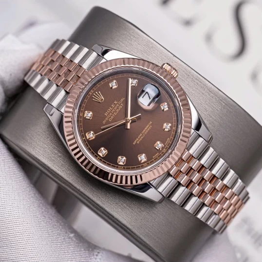 Rolex Oyster Perpetual Datejust 41 126331 Chocolate Diamond Dial – Fullbox 2024