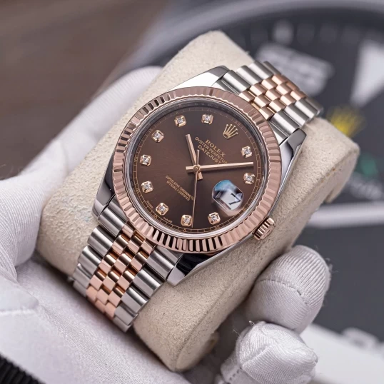 Rolex Oyster Perpetual Datejust 41 126331 Chocolate Diamond Dial – Fullbox 2024