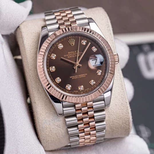 Rolex Oyster Perpetual Datejust 41 126331 Chocolate Diamond Dial – Fullbox 2024