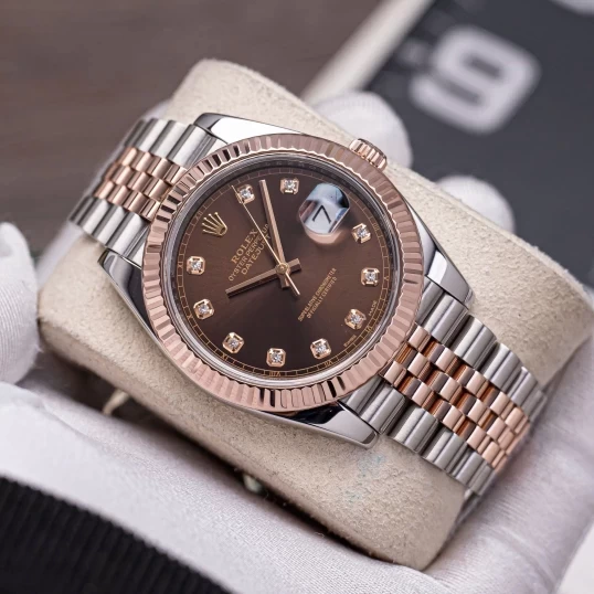 Rolex Oyster Perpetual Datejust 41 126331 Chocolate Diamond Dial – Fullbox 2024