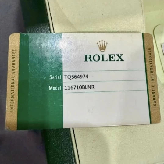 Rolex Oyster Perpetual GMT-Master II 40mm Ref. 116710BLNR “Batman”