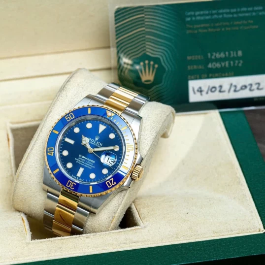 Rolex Oyster Perpetual Submariner Date 41mm Ref. 126613LB “Bluesy”