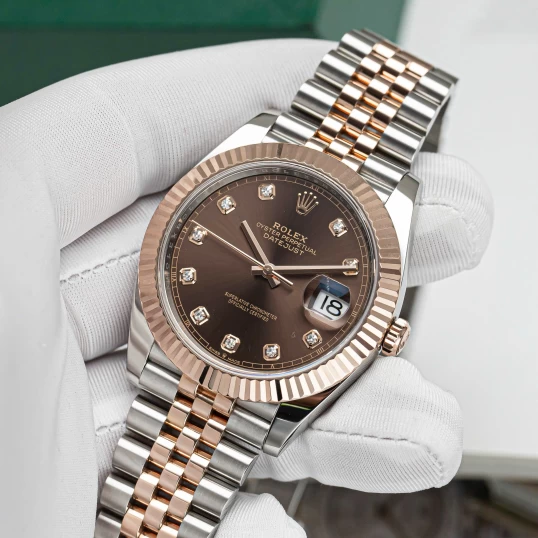 Rolex Oyster Perpetual Datejust 41 126331 Chocolate Diamond Dial – Fullbox 2026
