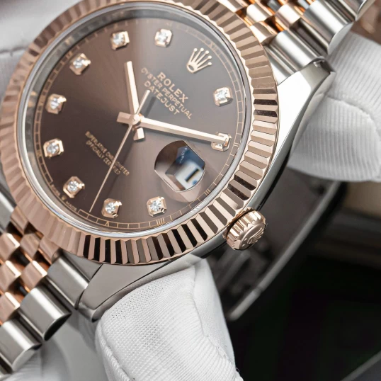 Rolex Oyster Perpetual Datejust 41 126331 Chocolate Diamond Dial – Fullbox 2026