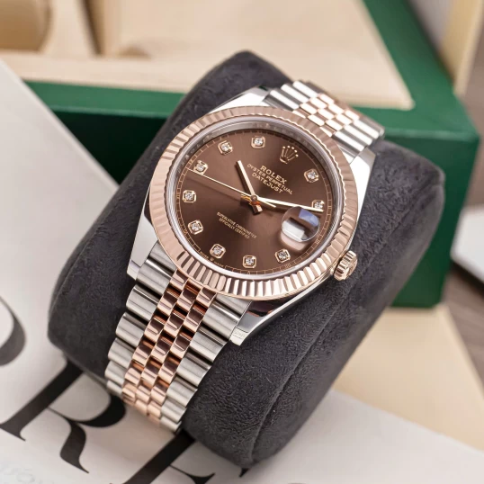 Rolex Oyster Perpetual Datejust 41 126331 Chocolate Diamond Dial – Fullbox 2026