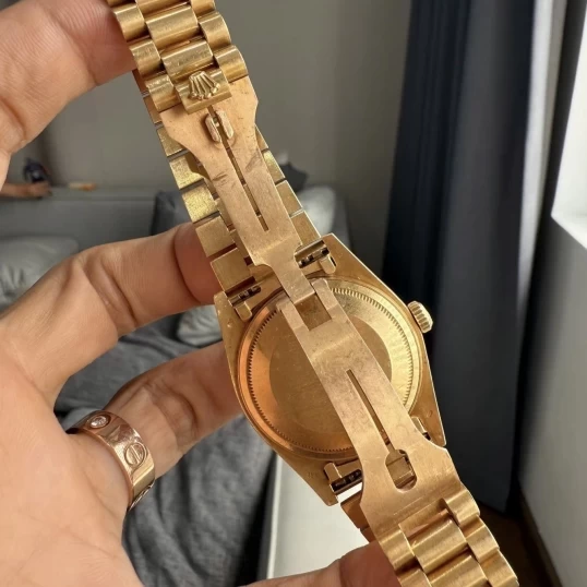 Rolex President Day-Date Champagne Diamond Dial