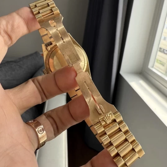 Rolex President Day-Date Champagne Diamond Dial