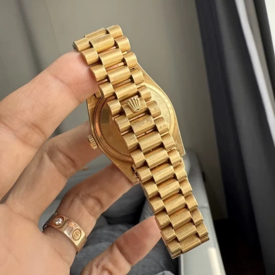 Rolex President Day-Date Champagne Diamond Dial