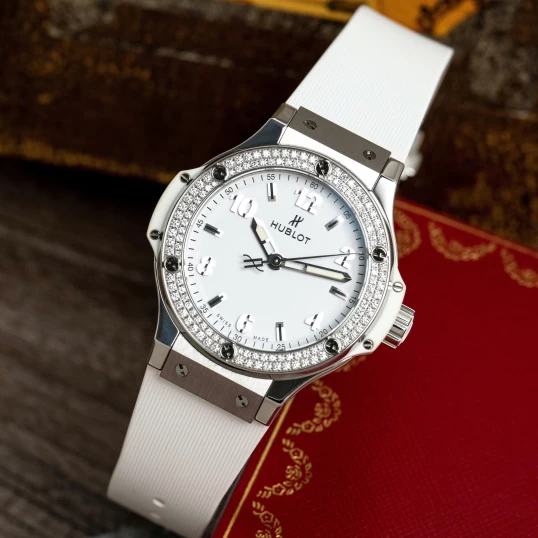 Hublot Big Bang Original Steel White Diamonds 38mm Ref. 361.SE.2010.RW.1104.PLP