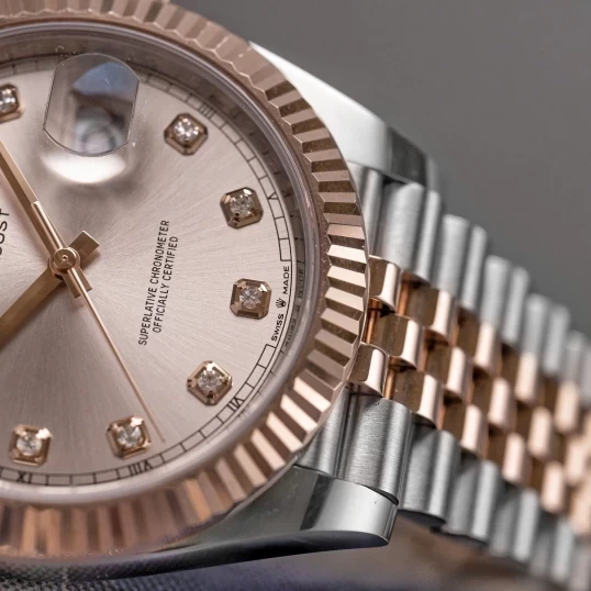 Rolex Oyster Perpetual Datejust 41 Ref. 126331 Sundust Diamond Dial