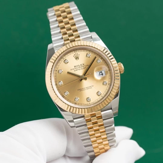 Rolex Oyster Perpetual Datejust 41 Ref. 126333 Champagne Dial