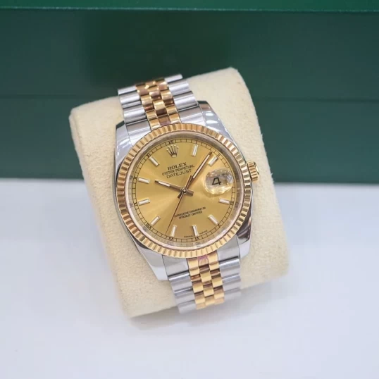 Rolex Oyster Perpetual Datejust 36 Ref. 116233 Champagne Dial