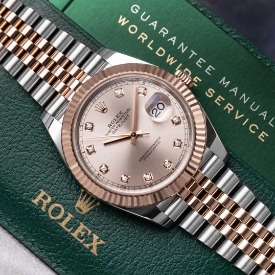 Rolex Oyster Perpetual Datejust 41 Ref. 126331 Sundust Dial