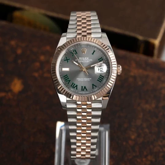 Rolex Oyster Perpetual Datejust 41 Ref. 126331 Wimbledon Dial