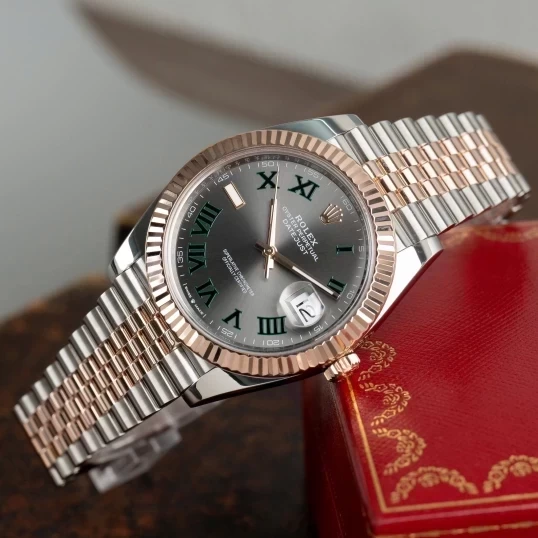 Rolex Oyster Perpetual Datejust 41 Ref. 126331 Wimbledon Dial