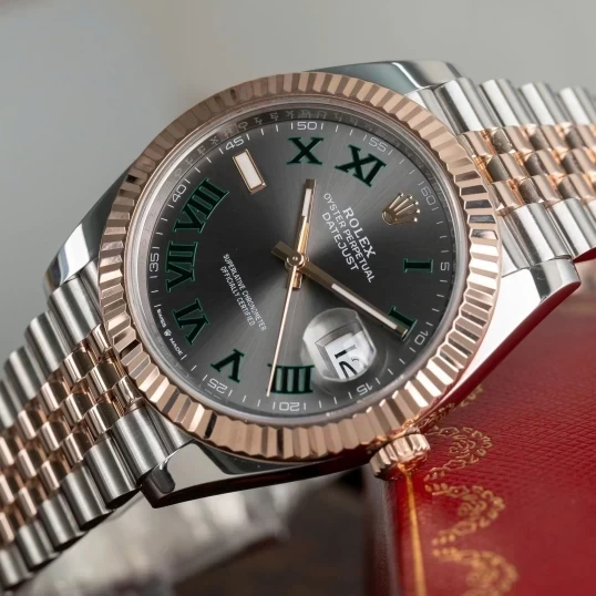 Rolex Oyster Perpetual Datejust 41 Ref. 126331 Wimbledon Dial