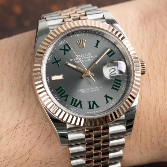 Rolex Oyster Perpetual Datejust 41 Ref. 126331 Wimbledon Dial
