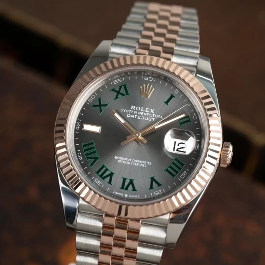 Rolex Oyster Perpetual Datejust 41 Ref. 126331 Wimbledon Dial