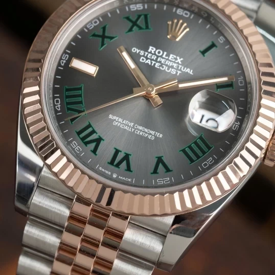 Rolex Oyster Perpetual Datejust 41 Ref. 126331 Wimbledon Dial