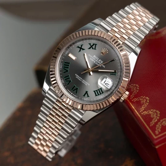 Rolex Oyster Perpetual Datejust 41 Ref. 126331 Wimbledon Dial