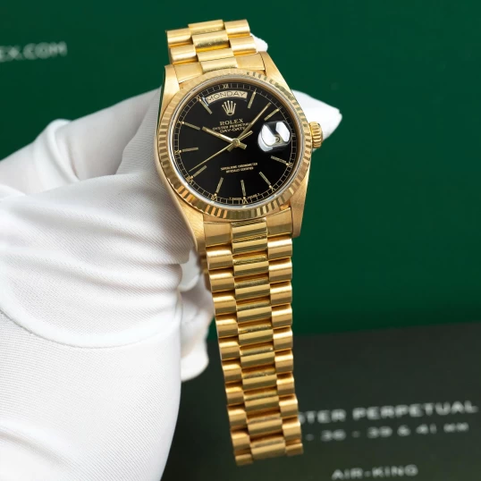 Rolex Day-Date 36 Ref. 18038 President 18k Solid Yellow Gold