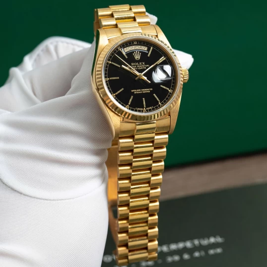 Rolex Day-Date 36 Ref. 18038 President 18k Solid Yellow Gold
