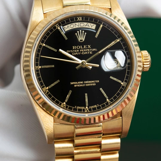 Rolex Day-Date 36 Ref. 18038 President 18k Solid Yellow Gold